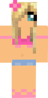 bikini blonde girl pretty cute