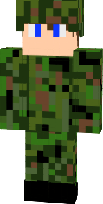 マイクラスキン「自衛隊」