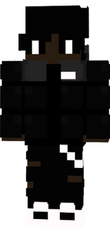 african guy with jacket tshirt and ripped jeans
