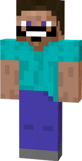 steve com bigode