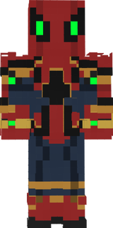 Creeper disfrazado de spiderman