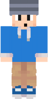 Blauer Logo mit Waschbärkappe