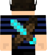espada de diamante nas costas