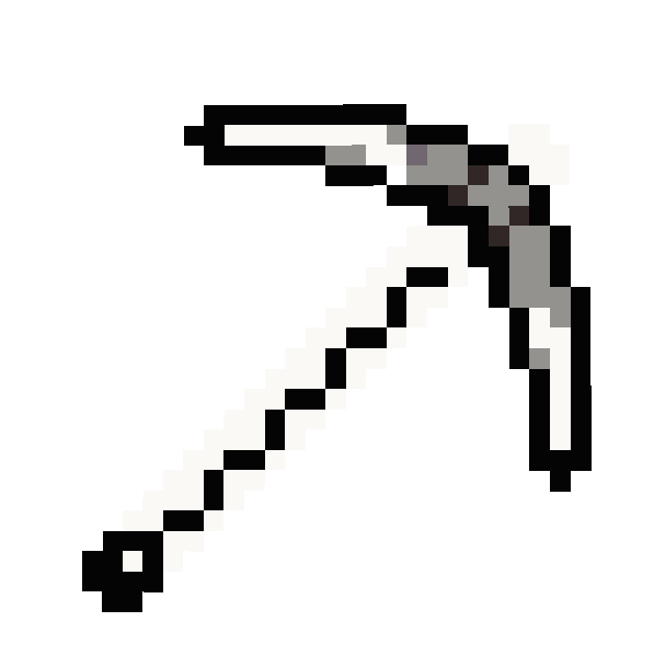 Preview of texture: netherite_pickaxe