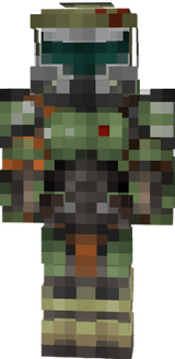 minecraft doom skin