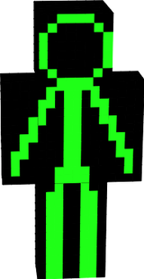 GREEN STICK-MAN