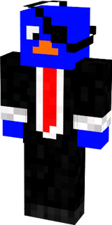 penguin de terno