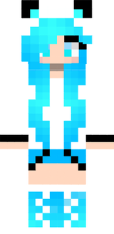 blue girl