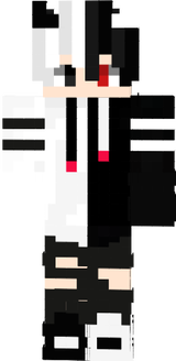 white black