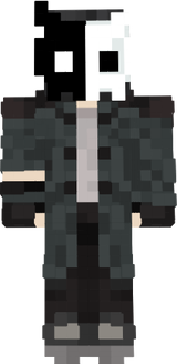 grimm trench coat half mask