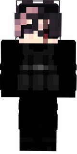 black outfit