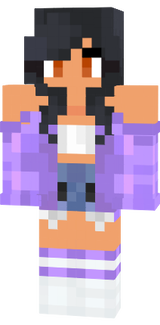 Aphmau YouTuber Minecraft Skin v4
