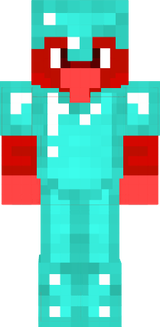 red with diamand armor