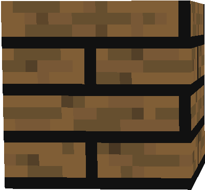 Preview of texture: Minecraft Alpha&Classic Spruce planks
