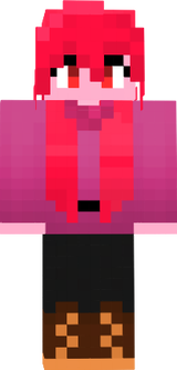 Nissan Ni de Cabelo Longo Rosa 