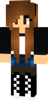 Girl Hair Brown Casual 