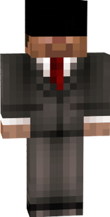 Steve with Black Thingy in her head idk.