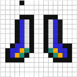 Preview of texture: diamond boots