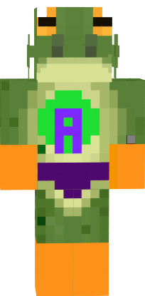 Preview of texture: The Amazing Frog? MC Skin