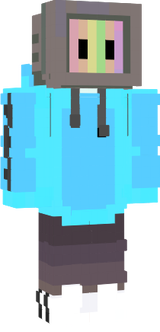 TV Blue rainobow
