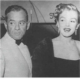 Norma jeanie and Johnny Hyde 1950 before his death