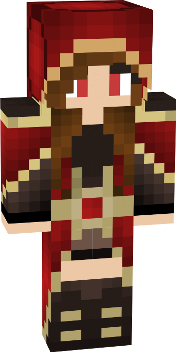 Preview of texture: fire wizard girl female