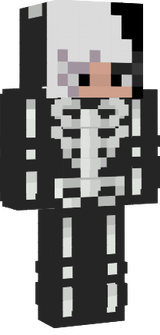 living skeleton girl
