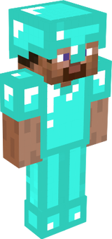 Steve full diamond