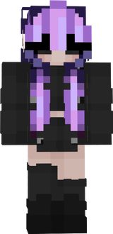 purplehair outfit