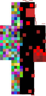 red glitch enderman