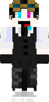 black suit