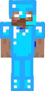 Steve with armor
