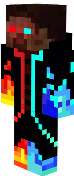 fire and water herobrine