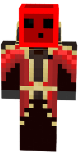 Red slime wizard