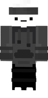 black white