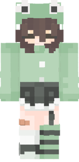 Frog girl