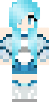 Asuna Girl Anime Knight Blue