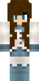 cute Winter white girl may