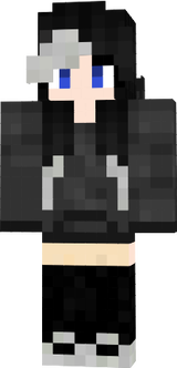 Emo girl black white jores