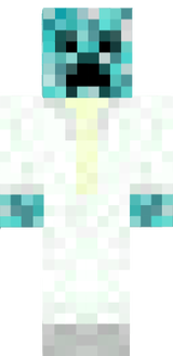 Blue Creeper In a White suit
