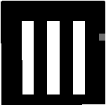 porte noir