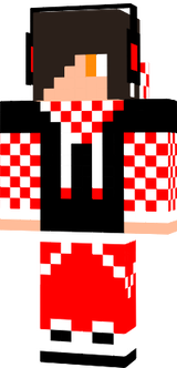 BLACK WHITE RED MAN