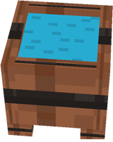 barrel in water