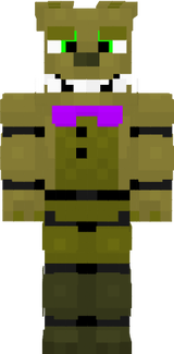 spring bonnie fnaf 3 (unwithered springtrap)