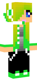 cool girl (green)