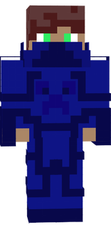 Creeper blue armor