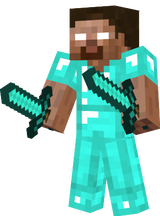 herobrine with daul swords