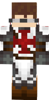 sir Donnie the crusader noeyes white hood