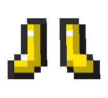 Preview of texture: Yellow Diamond Boots