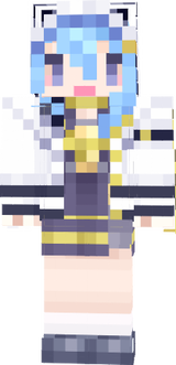星街すいせいマイクラスキン